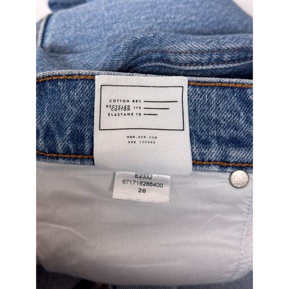 AYR Jeans 28 Womens The Beat Drop Barrel Leg Denim - Picture 7 of 7